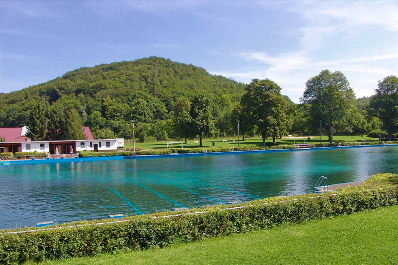 Schwimmbad in Thal - Schwimmerbereich